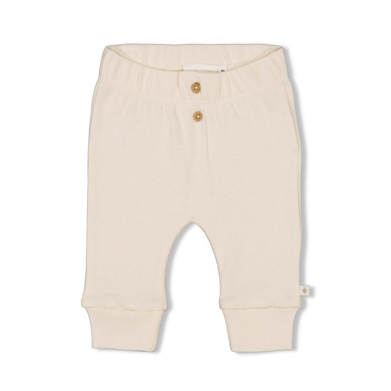 Feetje Broek rib Offwhite - Cute Cookie