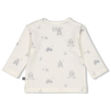 Feetje Longsleeve AOP Offwhite - Farm Life