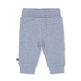 Feetje Broek rib Blauw melange - Farm Life