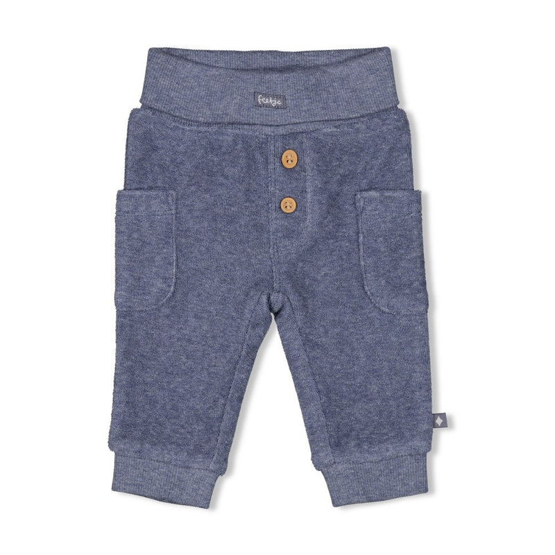 Feetje Broek Indigo melange - Farm Life