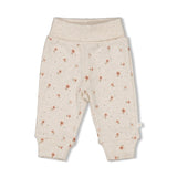 Feetje Broek AOP Offwhite melange - Sweet Poppy