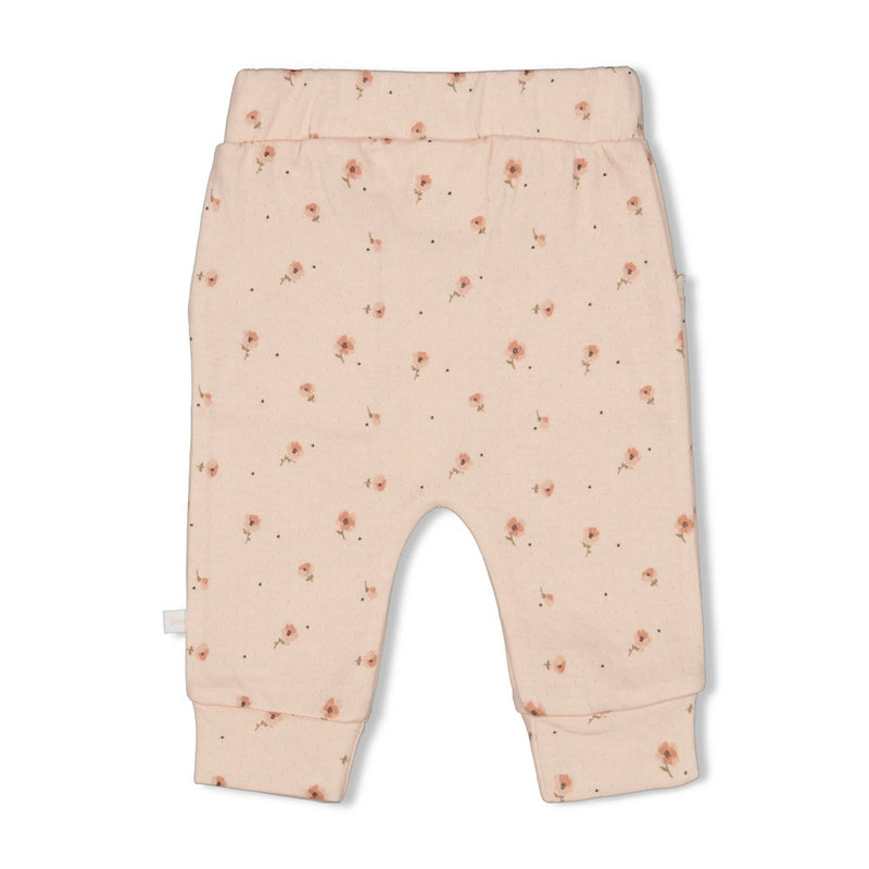 Feetje Broek AOP l.Roze - Sweet Poppy