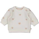 Feetje Sweater AO embroidery Offwhite - Honey Bear