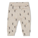 Feetje Broek rib AOP Offwhite melange - Sea Sweeties