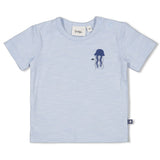 Feetje T-shirt Blauw - Blue Ocean