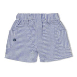 Feetje Short streep chambray Chambray - Seaside Hapiness