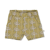 Feetje Short AOP Groen - Safari Savage