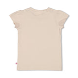 Jubel T-shirt Offwhite - Rolling into Spring