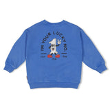 Sturdy Sweater oversized Blauw - Run the Day