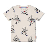 Sturdy T-shirt AOP Offwhite - Run the Day
