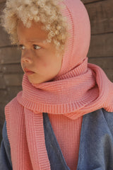 Hvid scarf Gustave bubblegum