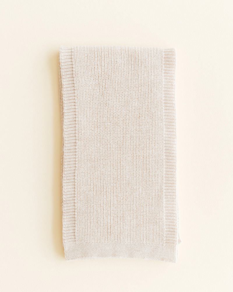 Hvid scarf Gustave cream