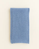 Hvid scarf Gustave light blue