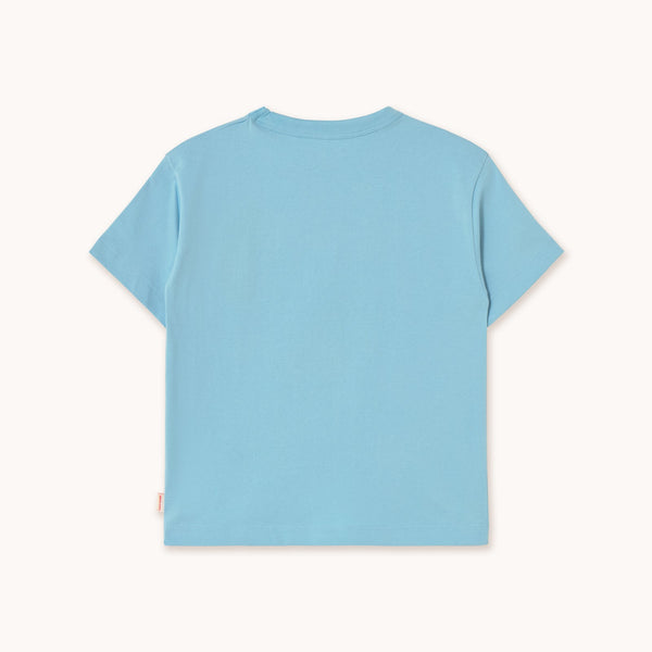 Tinycottons nella natura graphic tee dusty blue