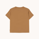 Tinycottons midnight graphic tee brown