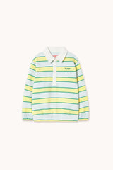 Tinycottons Retro Stripes Polo Sweatshirt
