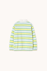 Tinycottons Retro Stripes Polo Sweatshirt