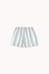 Tinycottons Stripes Twill Shorts Blue