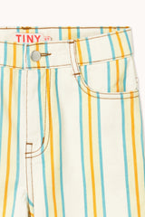 Tinycottons Multicolor Stripes Denim Jeans