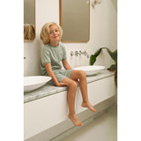 Feetje wafel Shortama zeegroen - Summer Special