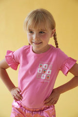 Jubel T-shirt Roze - Berry Nice
