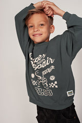 Sturdy Sweater oversized Petrol - Fix It
