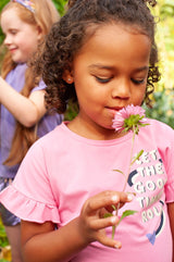 Jubel T-shirt Roze - Rolling into Spring