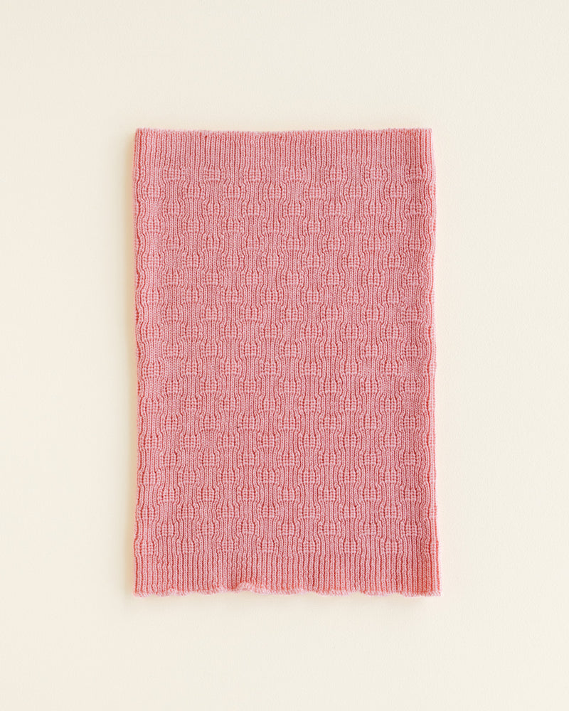 Hvid tube scarf Gigi bubblegum