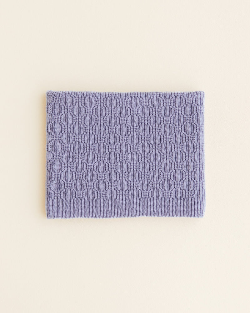 Hvid tube scarf Gigi lilac