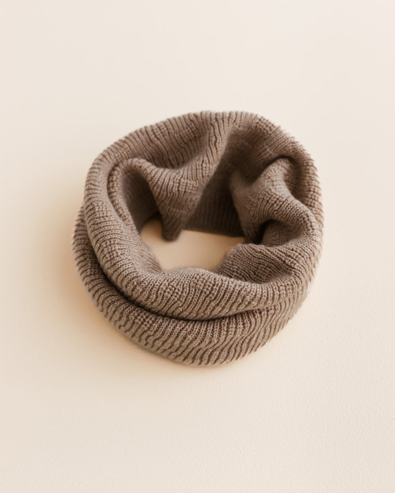 Hvid tube scarf Gigi sand