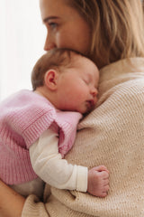 Hvid Vest Harvey Baby Cotton Candy