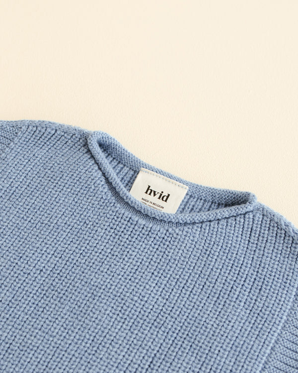 Hvid vest Harvey light blue