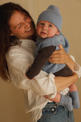 Hvid vest Harvey light blue