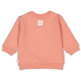 Feetje Sweater - Sending Love Terra Pink