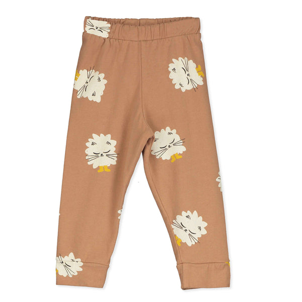 Lötiekids baby legging kittens in boots brown