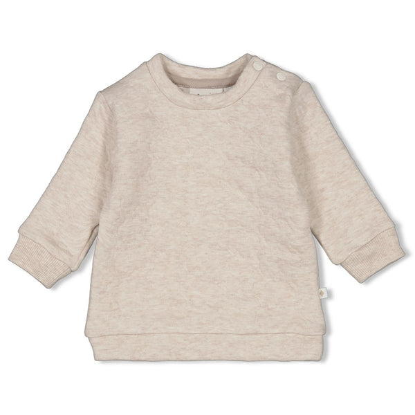 Feetje Sweater Taupe melange - The Neutrals