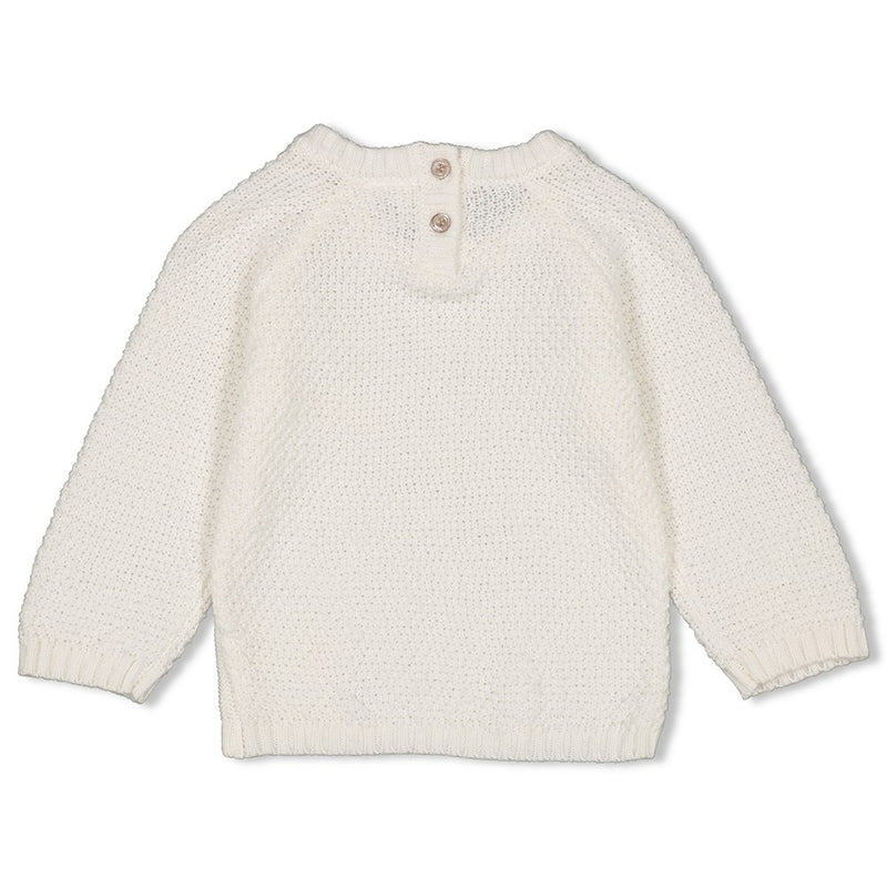 Feetje Sweater gebreid Offwhite - The Neutrals