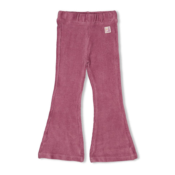 Jubel Flared broek velours rib Lila - Forest Fancy