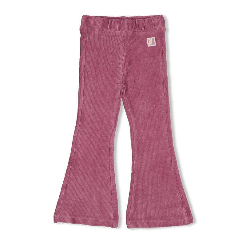 Jubel Flared broek velours rib Lila - Forest Fancy