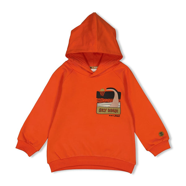 Sturdy Hoody Oranje - Jump For Joy