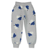 Lötiekids jogger dogs all over medium grey