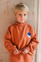Lötiekids sweater dog clay