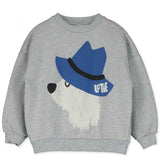 Lötiekids sweater lotie dog medium grey