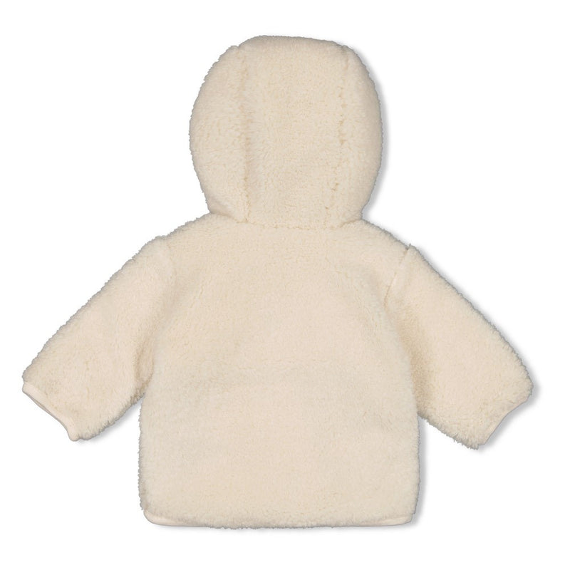 Feetje Omkeerbaar teddy jasje met capuchon Creme - Sleepy Sheepy