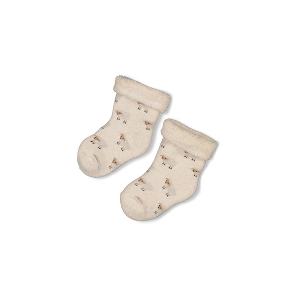 Feetje Sokken Offwhite melange - Sleepy Sheepy