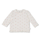 Feetje Longsleeve AOP Offwhite - Morning Sun