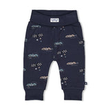 Feetje Broek AOP  Marine - Let's Go
