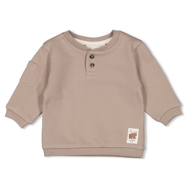 Feetje Sweater Grijs - Wild World