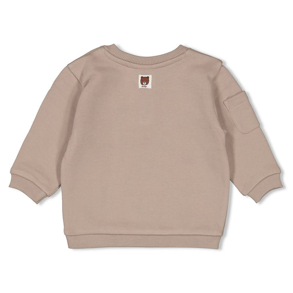 Feetje Sweater Grijs - Wild World