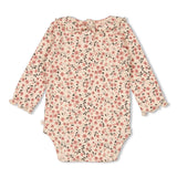 Feetje Romper rib AOP Offwhite - Woodland Bloom
